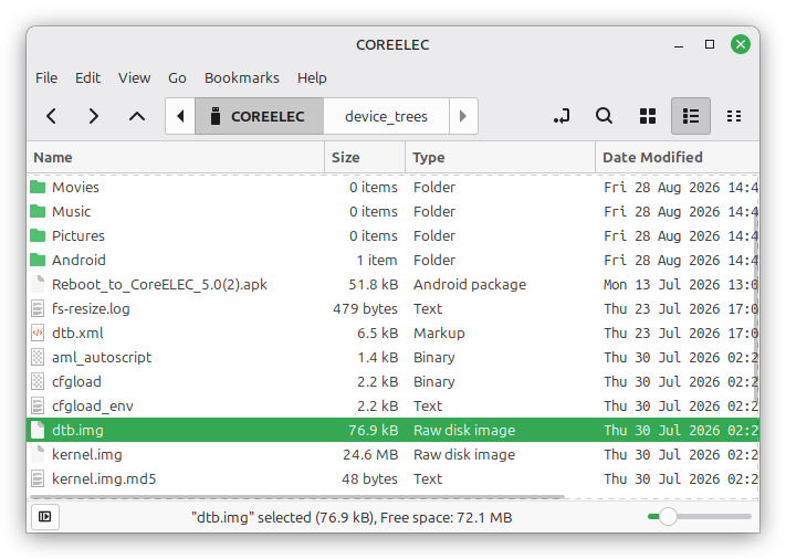 USB drive inserted dialog Goole TV