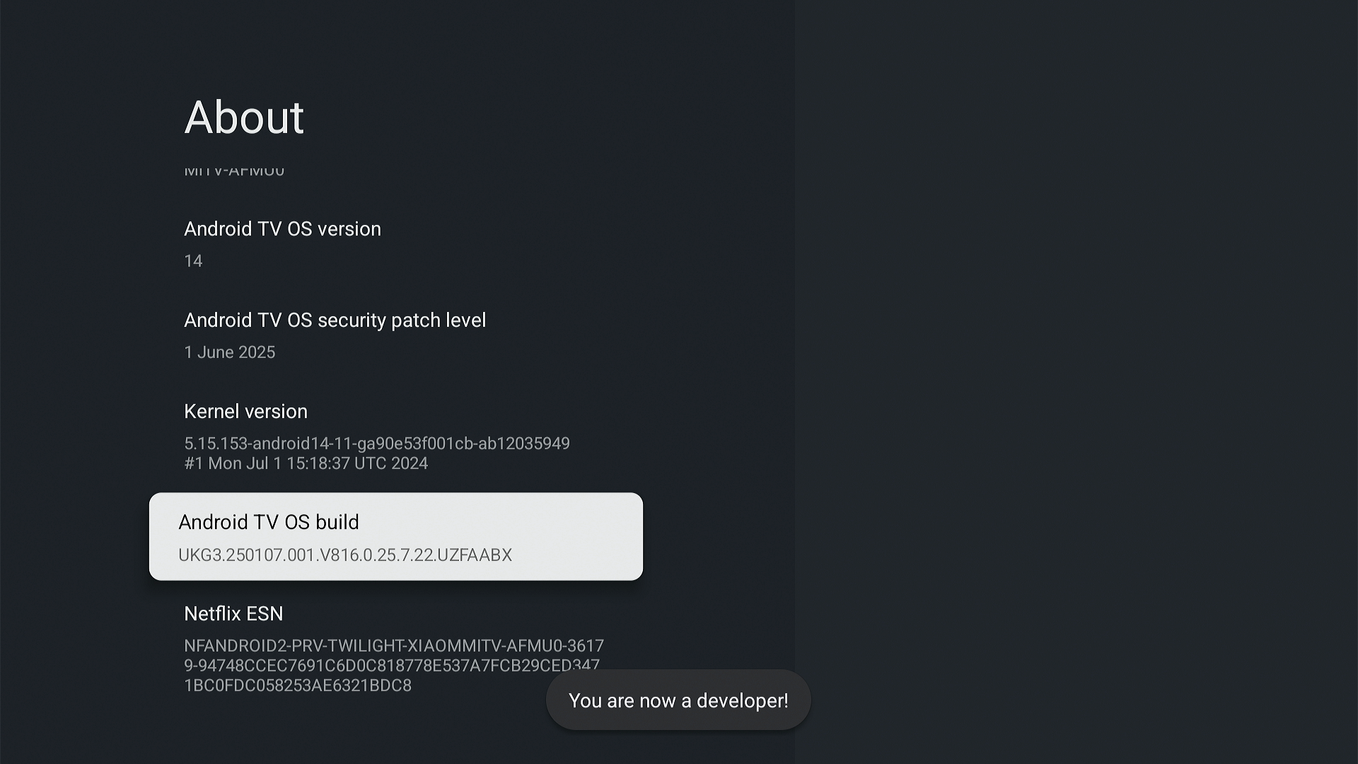 How to enable developer options in Android